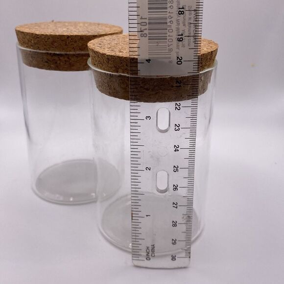 Small Glass Jars (2) - Picture 4 of 4